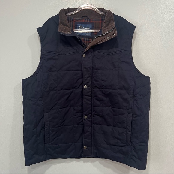 Roundtree &‎ York casual full linen vest size 3XT